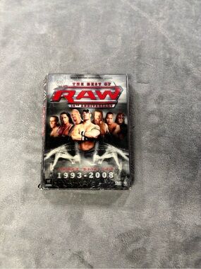 WWE RAW Anniversary DVD Set - Black, Red